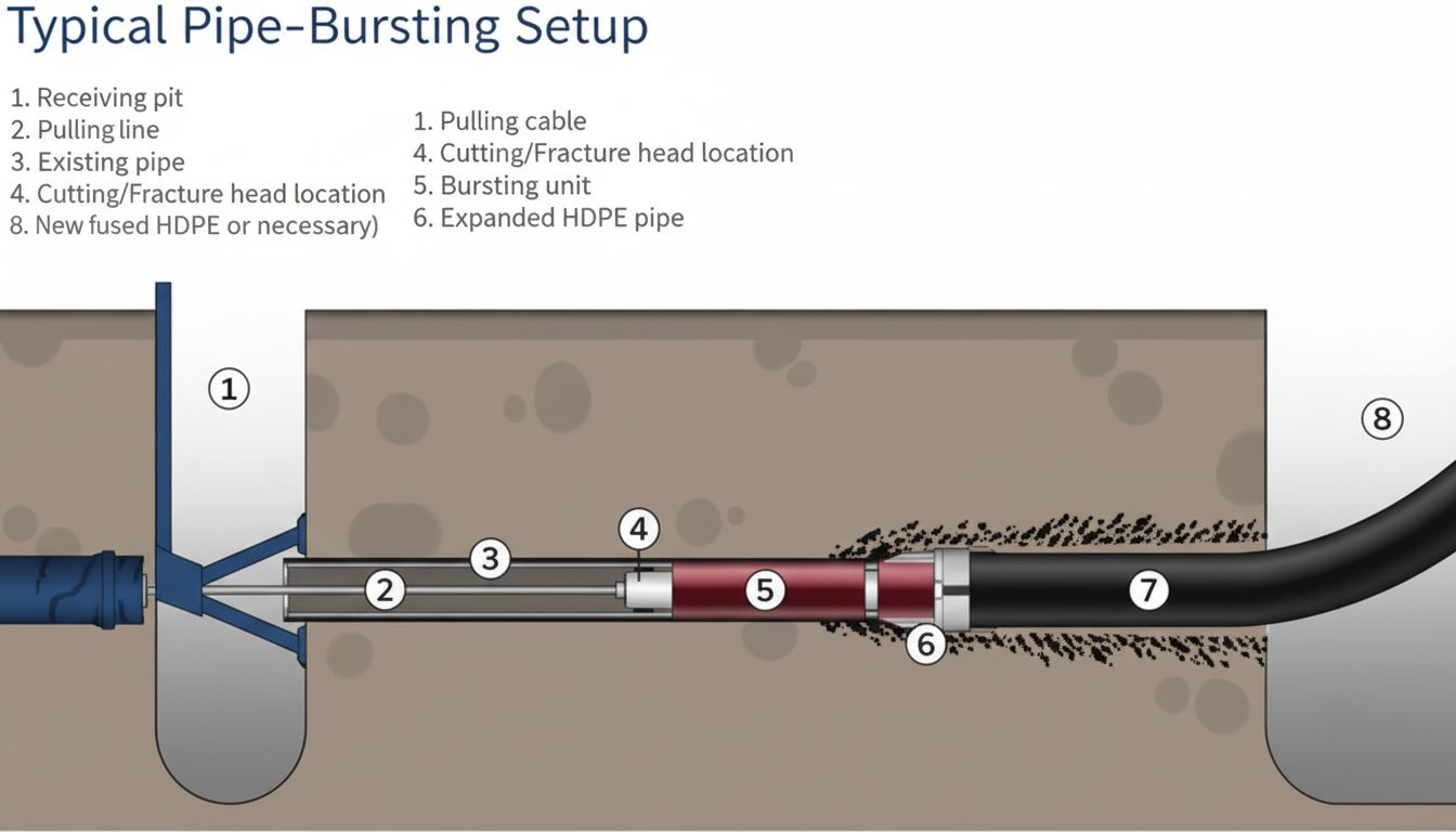 Pipe Bursting: Trenchless Pipe Replacement Guide